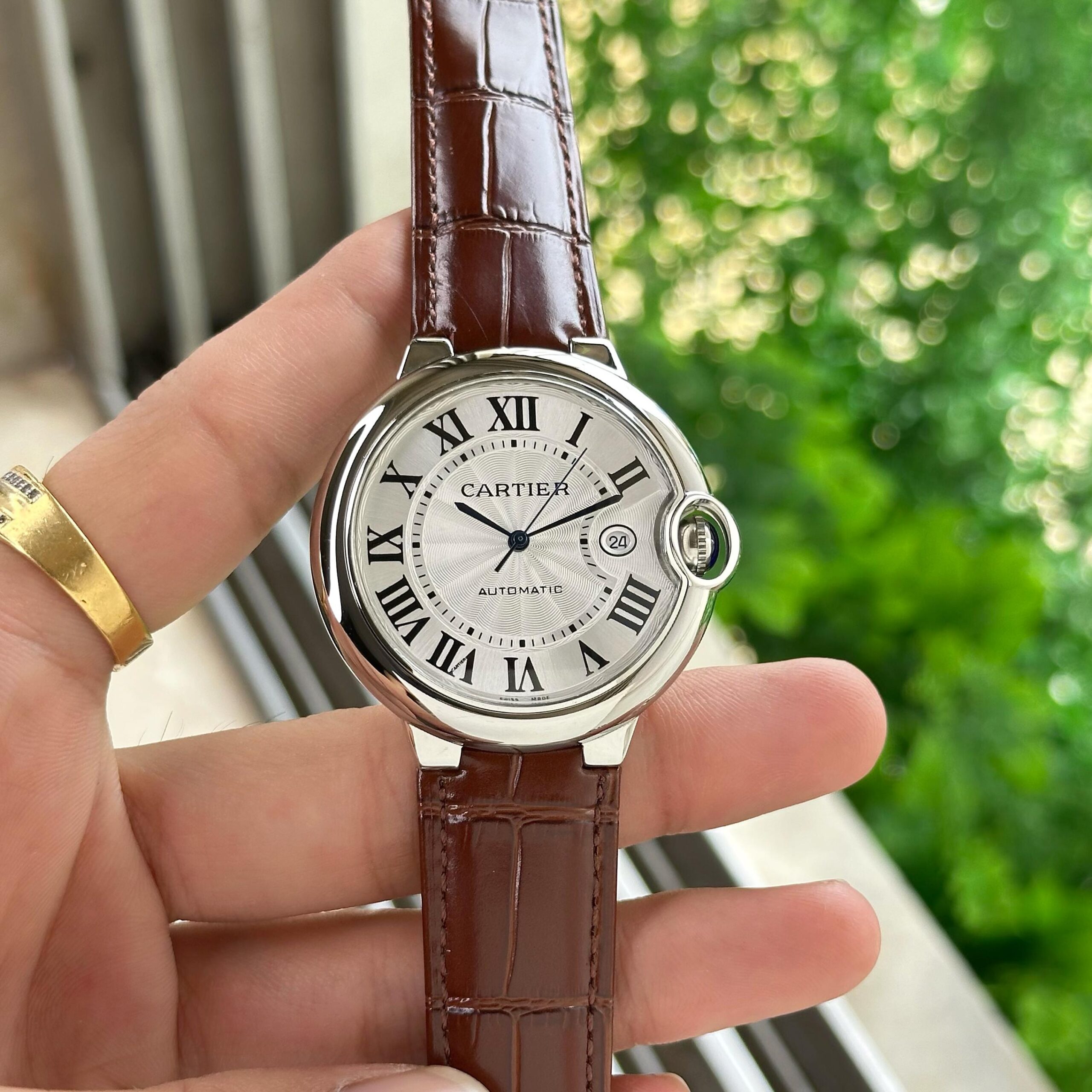 Cartier Ballon Bleu WGBB0036 White  Watch