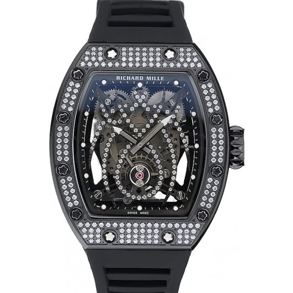 Richard Mille Super Clone RM 19-01 1454259 Men Black Dial Watch