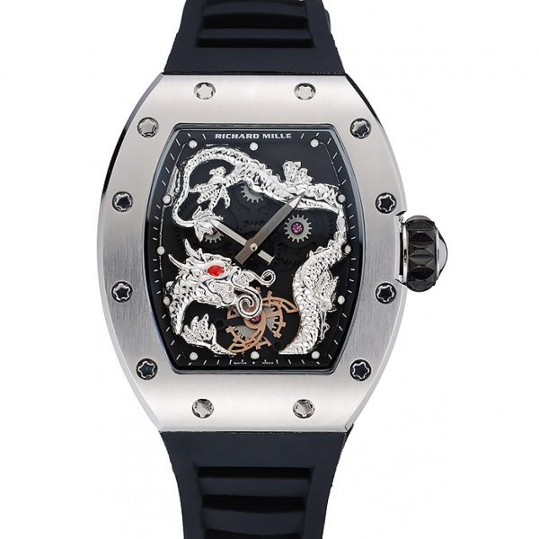 Richard Mille RM057 Super Clone1454201 Black Dial Men Watch