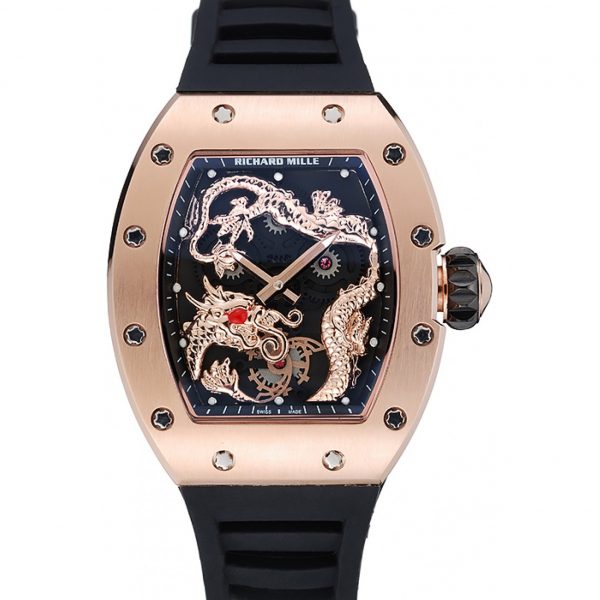 Richard Mille RM057 Super Clone1454200 Black Dial Men Watch