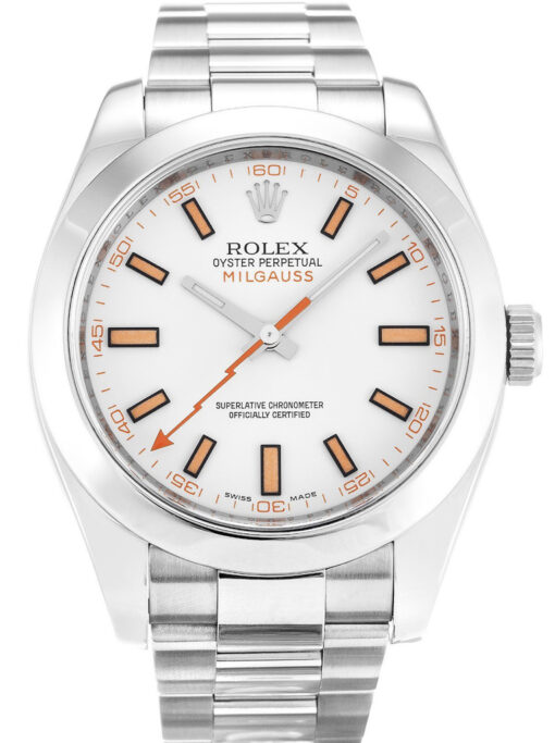 Rolex Milgauss 40mm White Dial 116400 Super Clone