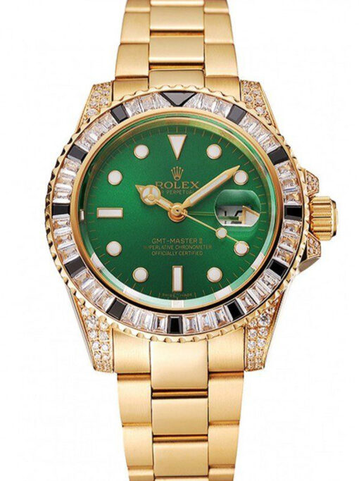 Rolex GMT-Master II 41mm Green Dial 1453748 Super Clone